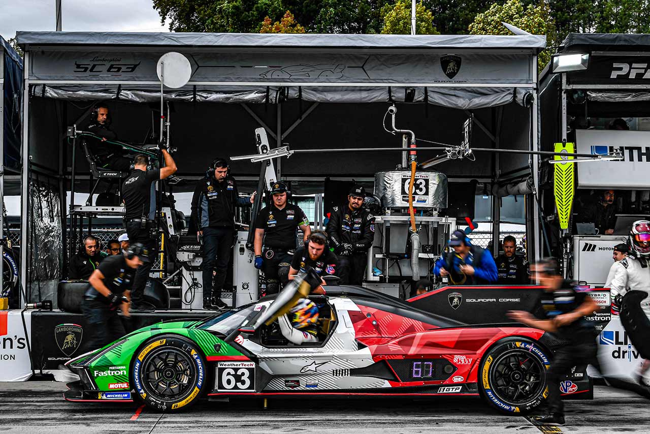 ランボルギーニSC63、“休止前最後のレース”で4位。グロージャン