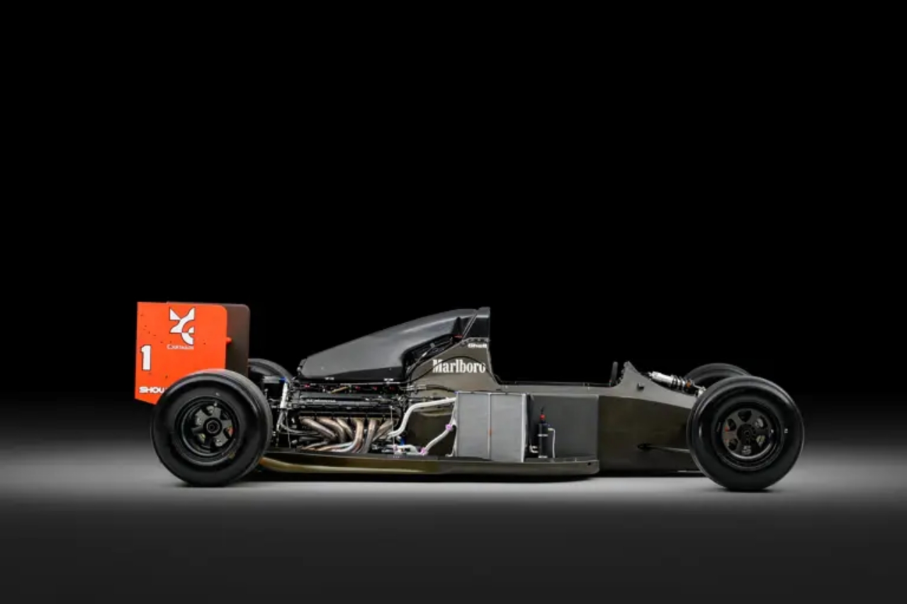 アイルトン・セナ、最初のブラジルGP優勝車『マクラーレンMP4/6