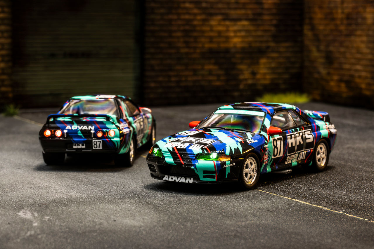 往年の“最強プライベーター”HKS SKYLINE GT-R Gr.Aが京商ミニカー