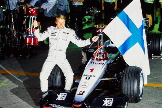 鈴鹿F1優勝偉人伝／15＆16】鈴鹿でも印象強烈。ハッキネン＆ライコネン