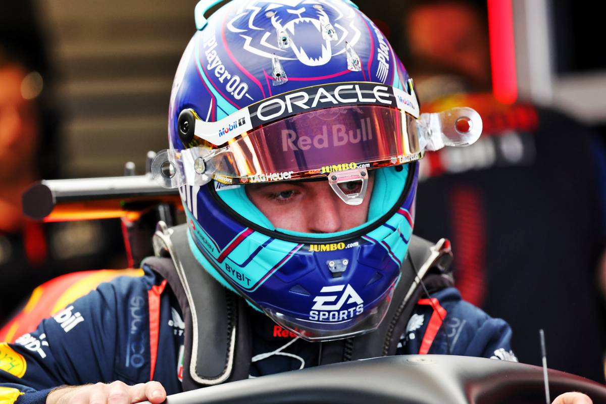 マックス・フェルスタッペン スケールヘルメット 1:4 マイアミ2023