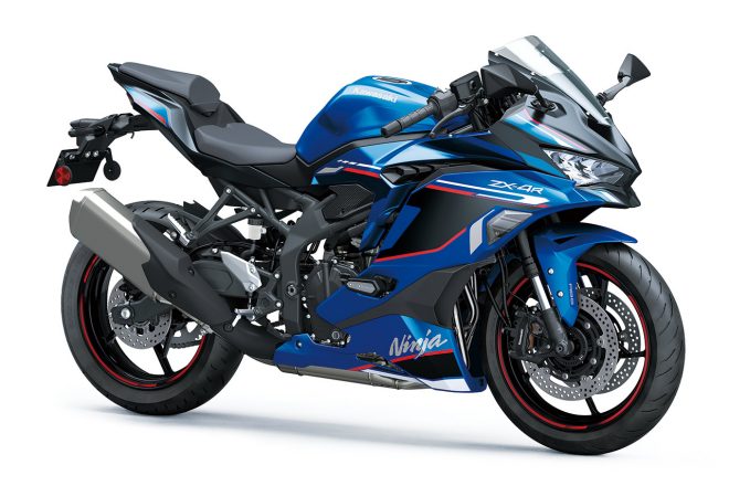 カワサキ、400cc4気筒スーパースポーツ『Ninja ZX-4R SE』を7月15日