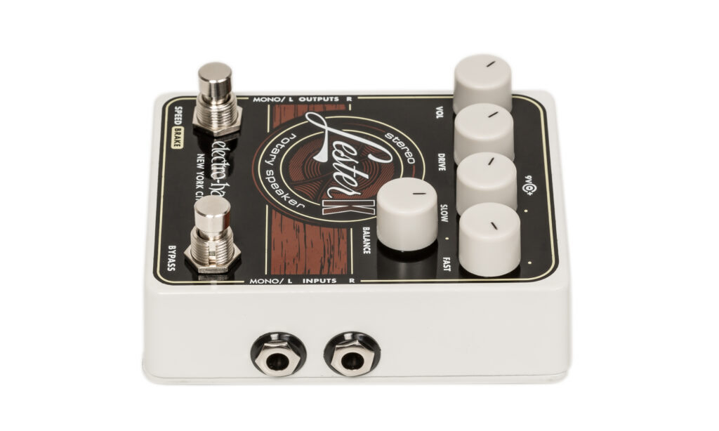 Electro Harmonix Lester K Rotary Speaker Test - Bonedo