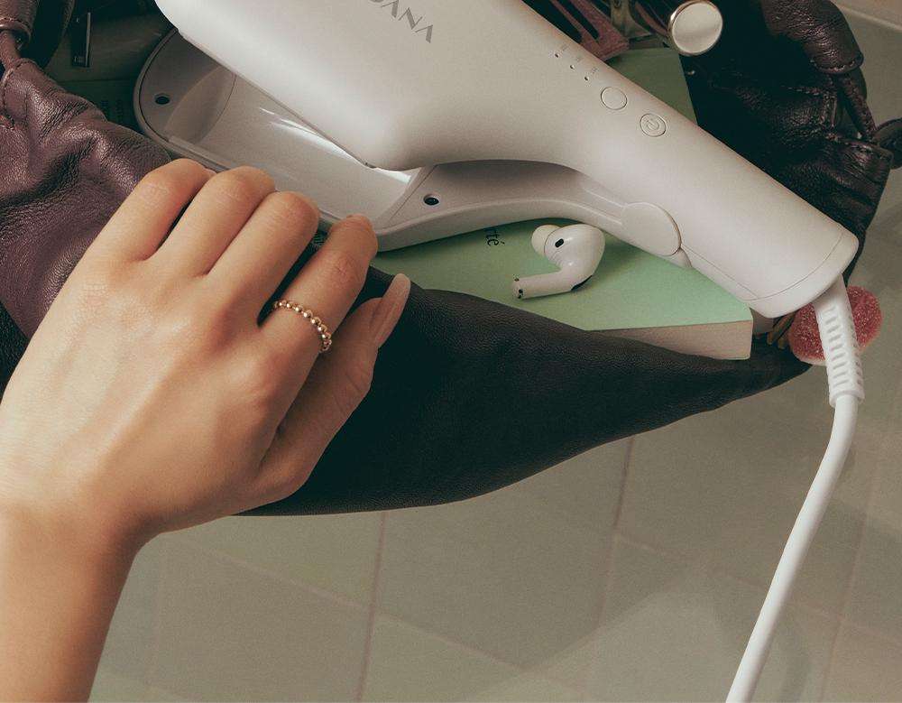 vodana コンパクトウェーブアイロン 38mm アイボリームード | OLIVE