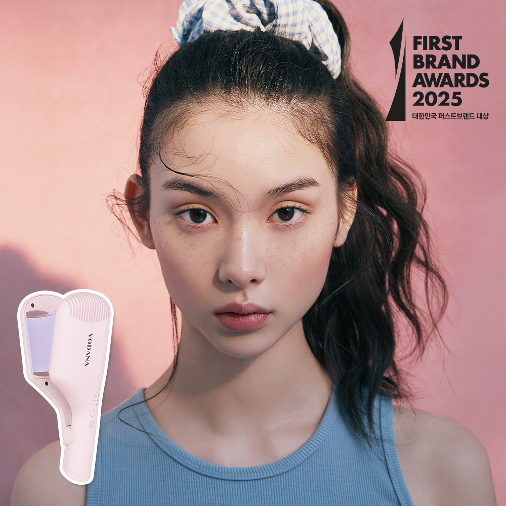 vodana コンパクトウェーブアイロン 38mm ピンクラベンダー | OLIVE