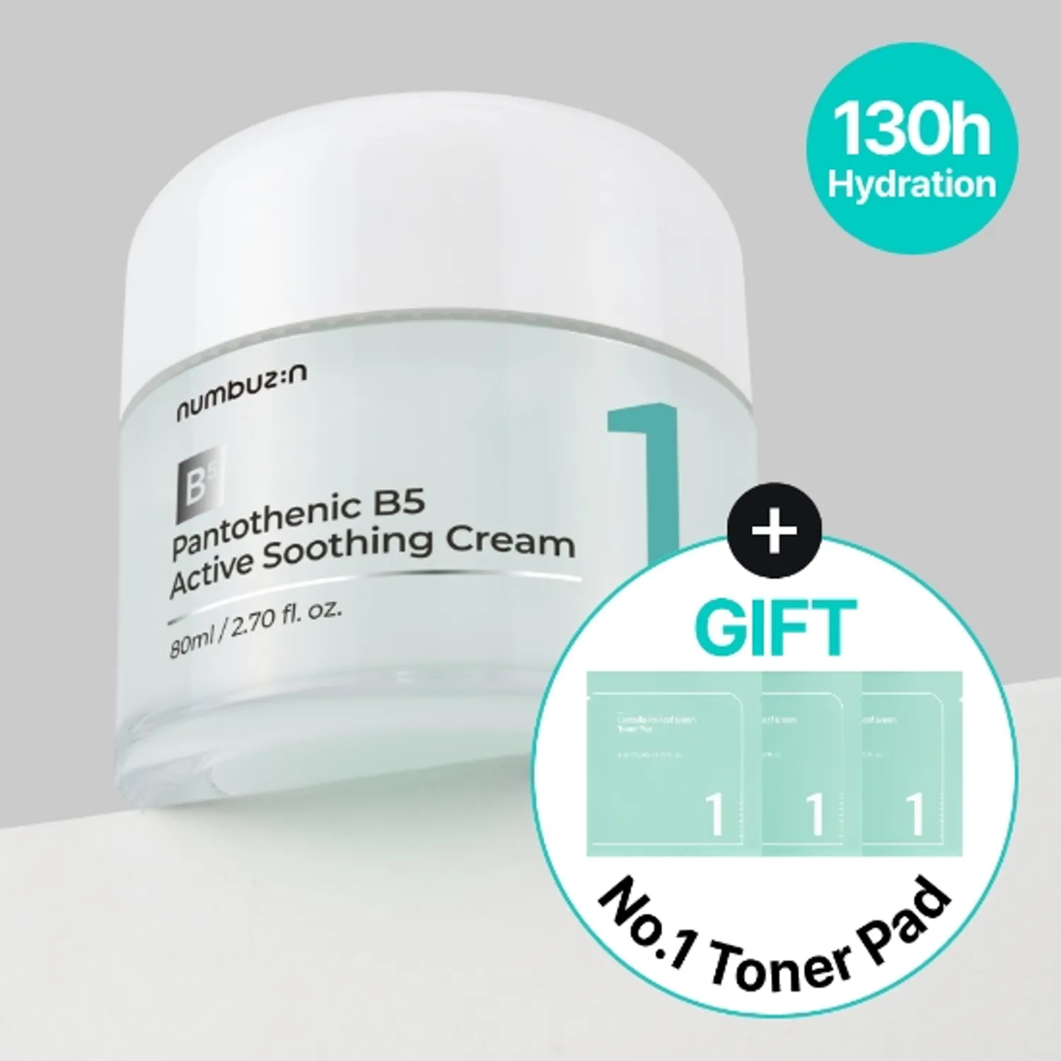 numbuzin No. 1 Pantothenic B5 Active Soothing Cream 80mL Special