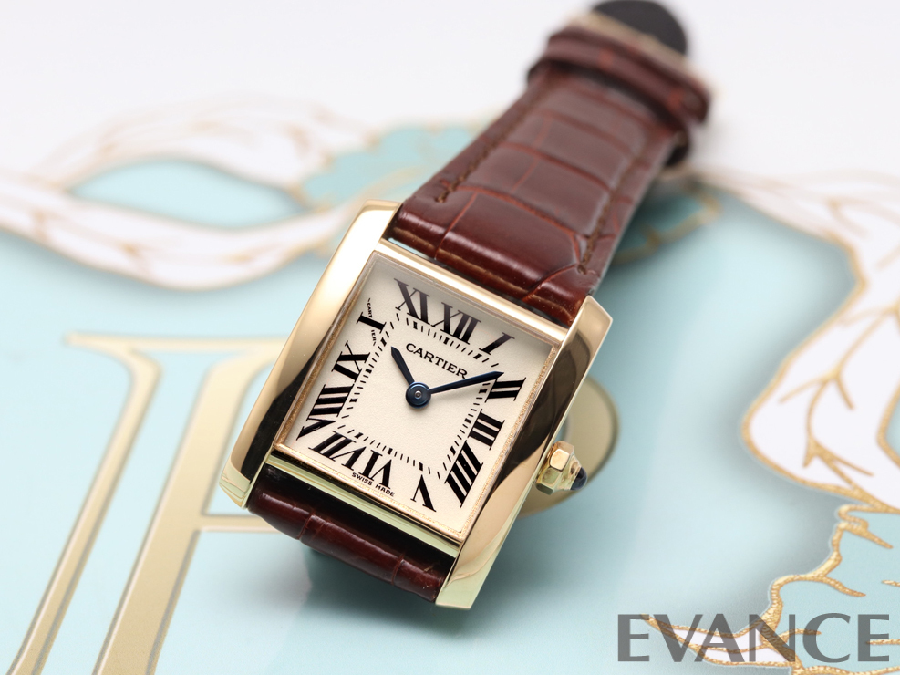 カルティエ / CARTIER タンク タンク フランセーズ SM W5000256銀座