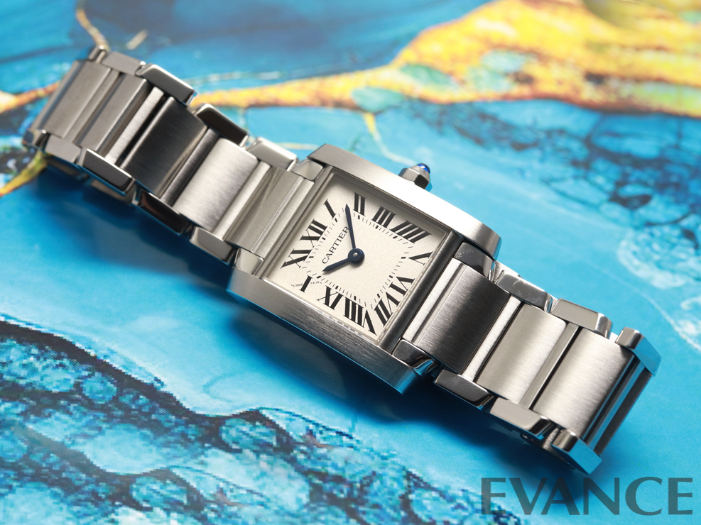 カルティエ / CARTIER タンク タンク フランセーズ SM W51008Q3銀座