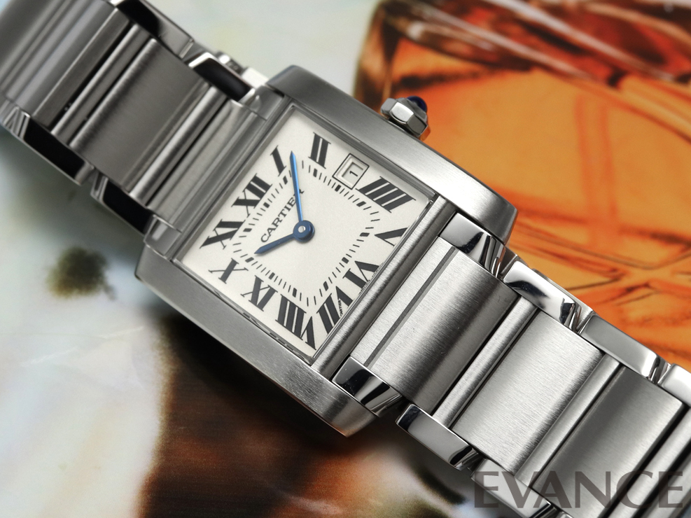 カルティエ / CARTIER タンク タンクフランセーズ MM W51011Q3銀座エバンス