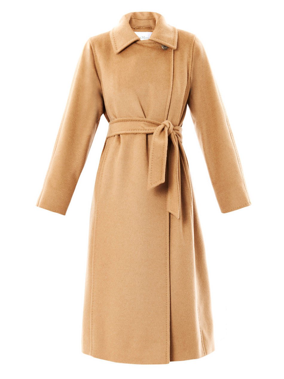 MaxMara【MANUELA】大人気 定番 キャメル ロング コート 全色 (Max