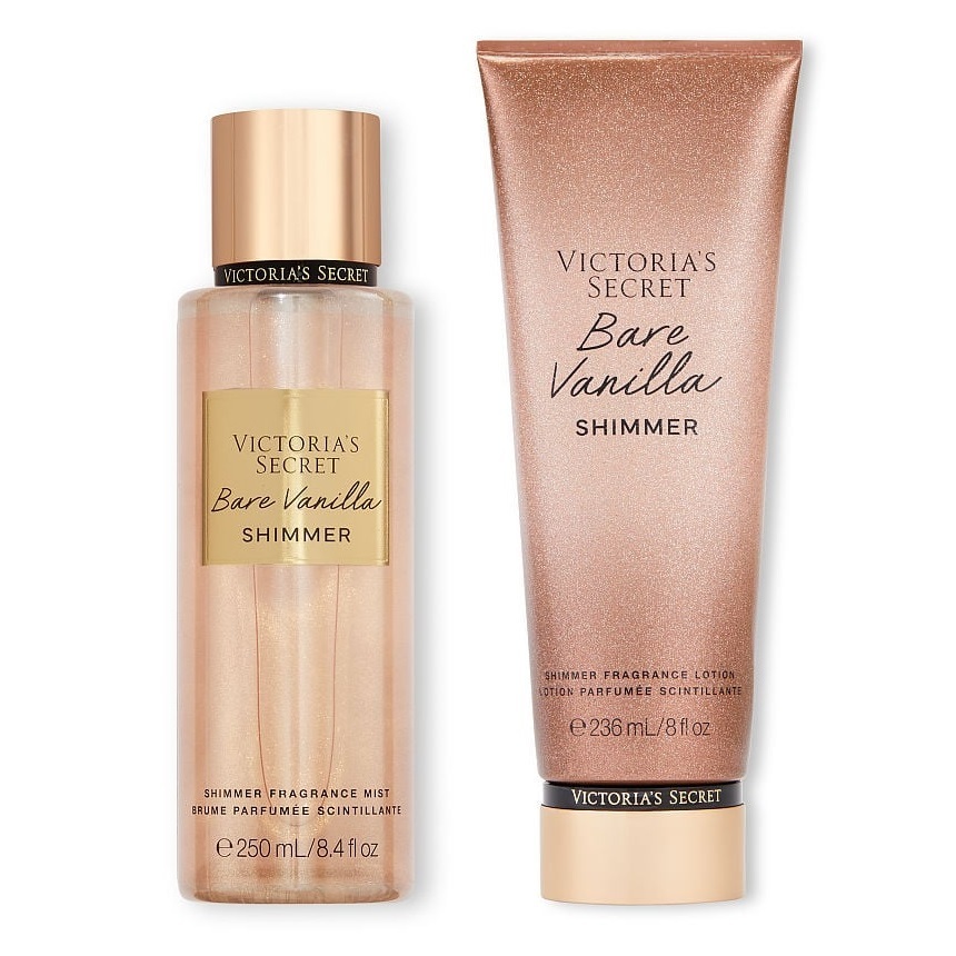 ボディローション Victoria's Secret Bare Vanilla Shimmer ☆VS