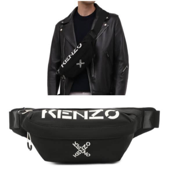 関税込】新色◇KENZO◇ロゴ クロスボディバッグ ベルトバッグ (KENZO