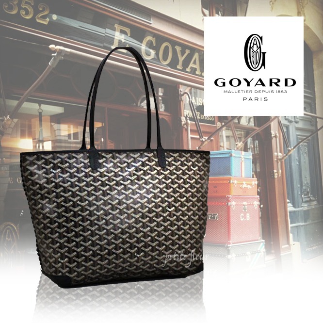 GOYARD ファスナー付き トートバッグ BLACK (GOYARD/トートバッグ