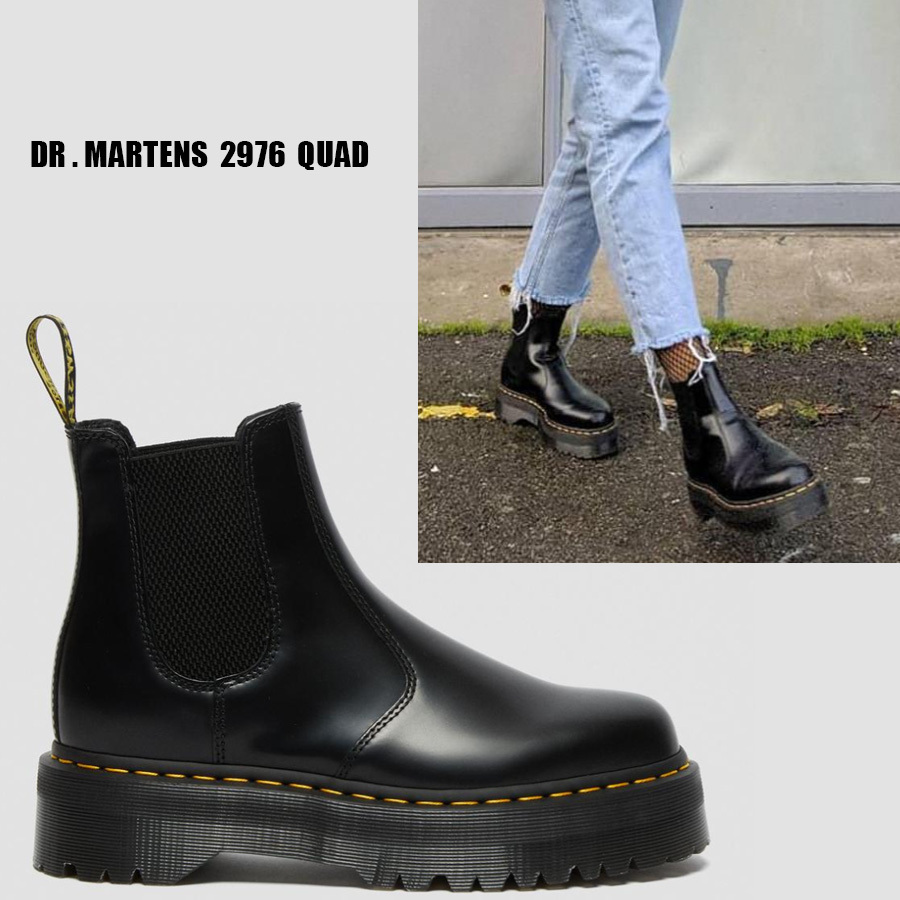 口コミ・レビュー｜Dr Martens☆2976 QUAD☆厚底☆チェルシー ブーツ