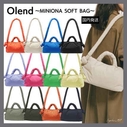 イエロー（黄色）系 Olend(オーレンド) ショルダーバッグ(メンズ