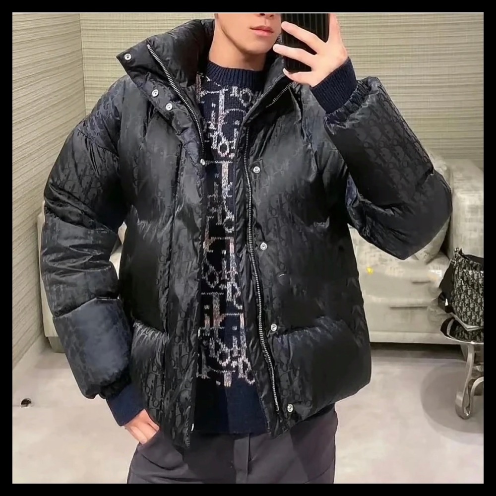 ステイリッシュ♪】Dior☆オブリークダウンジャケット (Dior/ダウン