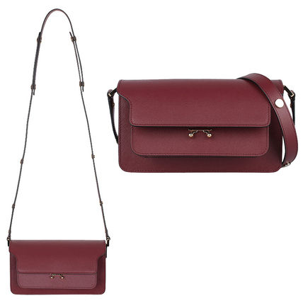 バーガンディ MARNI(マルニ) バッグ・カバン(レディース) - ブランド