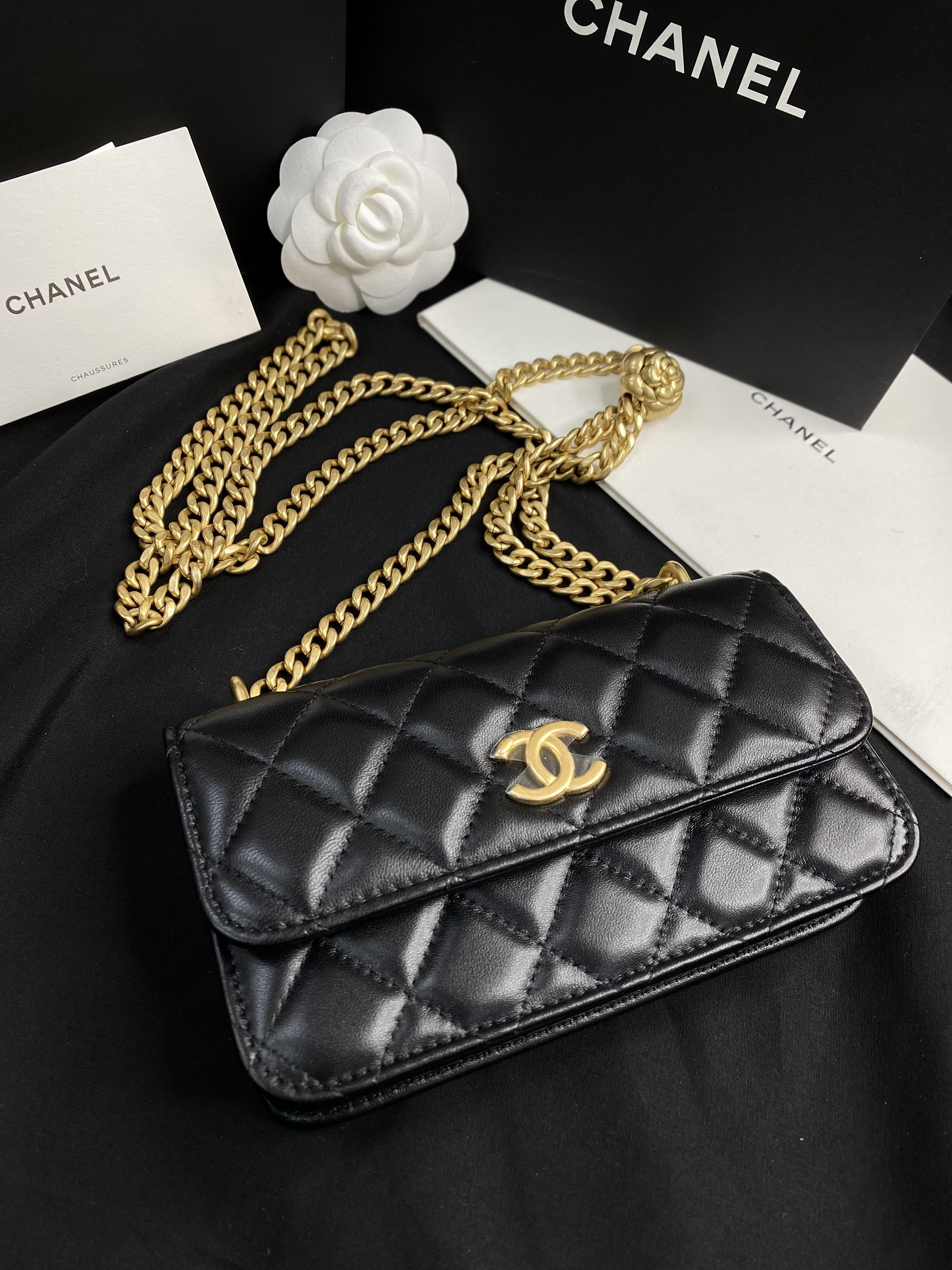 CHANEL フォンホルダー チェーンバッグ AP3298 (CHANEL/ショルダー