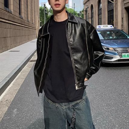 ジャケット・アウター glad news single riders leather jacket glad