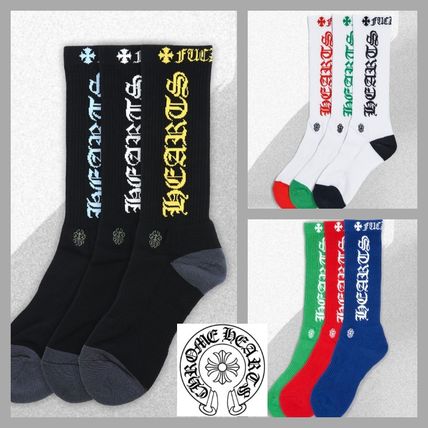 ホワイト（白）系 CHROME HEARTS(クロムハーツ) 靴下・ソックス(メンズ