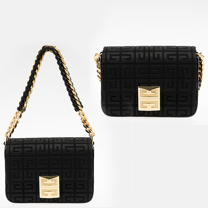 mai！超美品✨ GIVENCHY ウィップ ベルトバッグ 黒 チェーン org.jpg