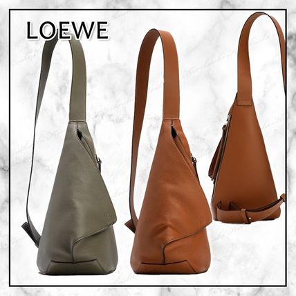 ブラウン（茶色）系 LOEWE ANTON(ロエベ アントン) ショルダーバッグ