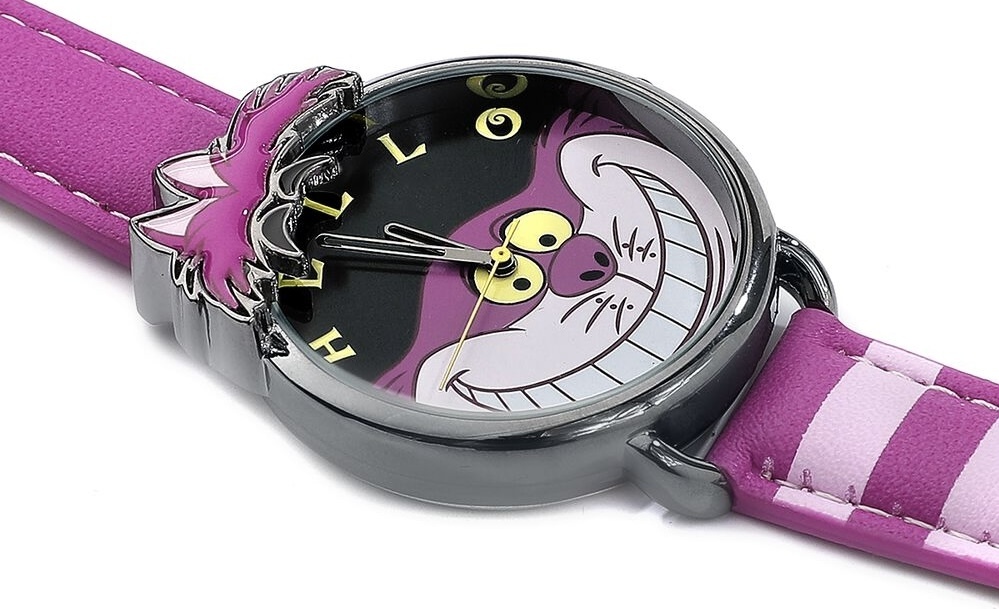海外限定【Disney】アリス チェシャ猫 腕時計 ウォッチ ピンク (Disney