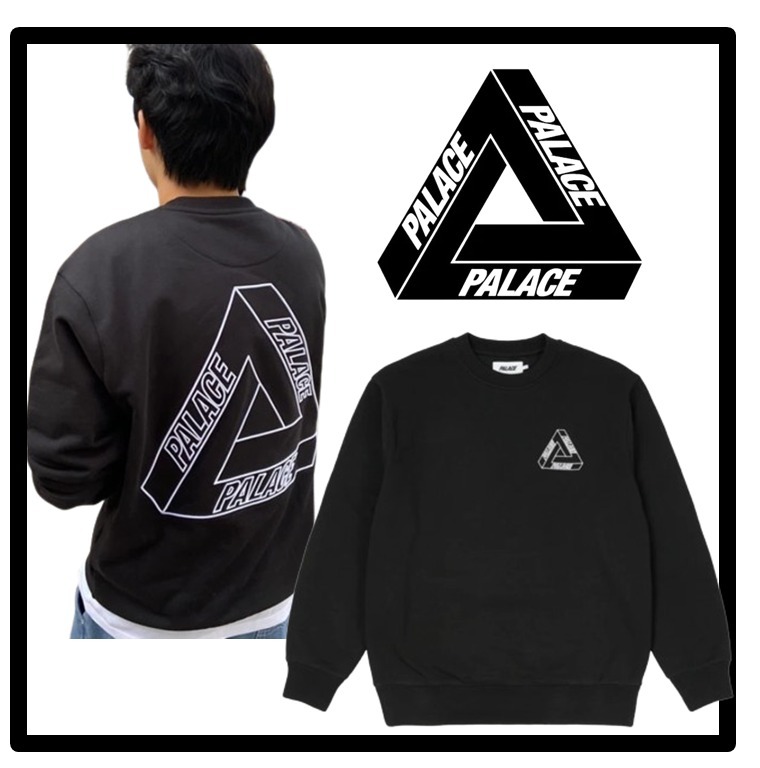 ☆送料・関税込☆Palace☆Outliner Mit Designer Crew Black☆ (Palace