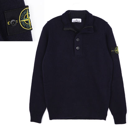 ハーフジップ STONE ISLAND(ストーンアイランド) ニット・セーター