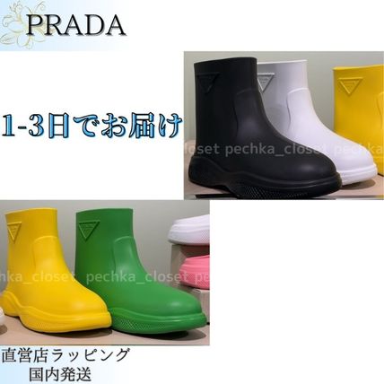 PRADA(プラダ) レインブーツ(レディース) - ブランド通販のBUYMA
