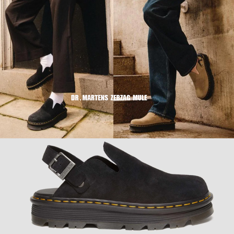 Dr Martens☆ZEBZAG スリング バックル ミュール☆兼用☆2色 (Dr