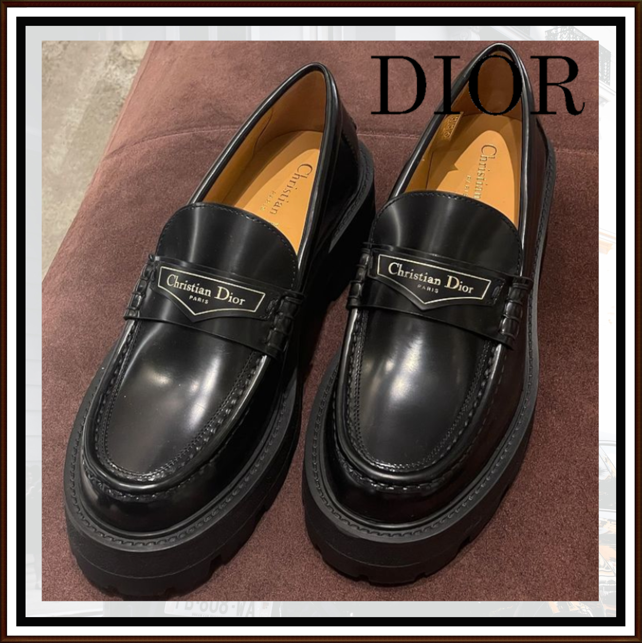 安心・安全・速達の国内配送♪】☆ディオール☆ローファー (Dior