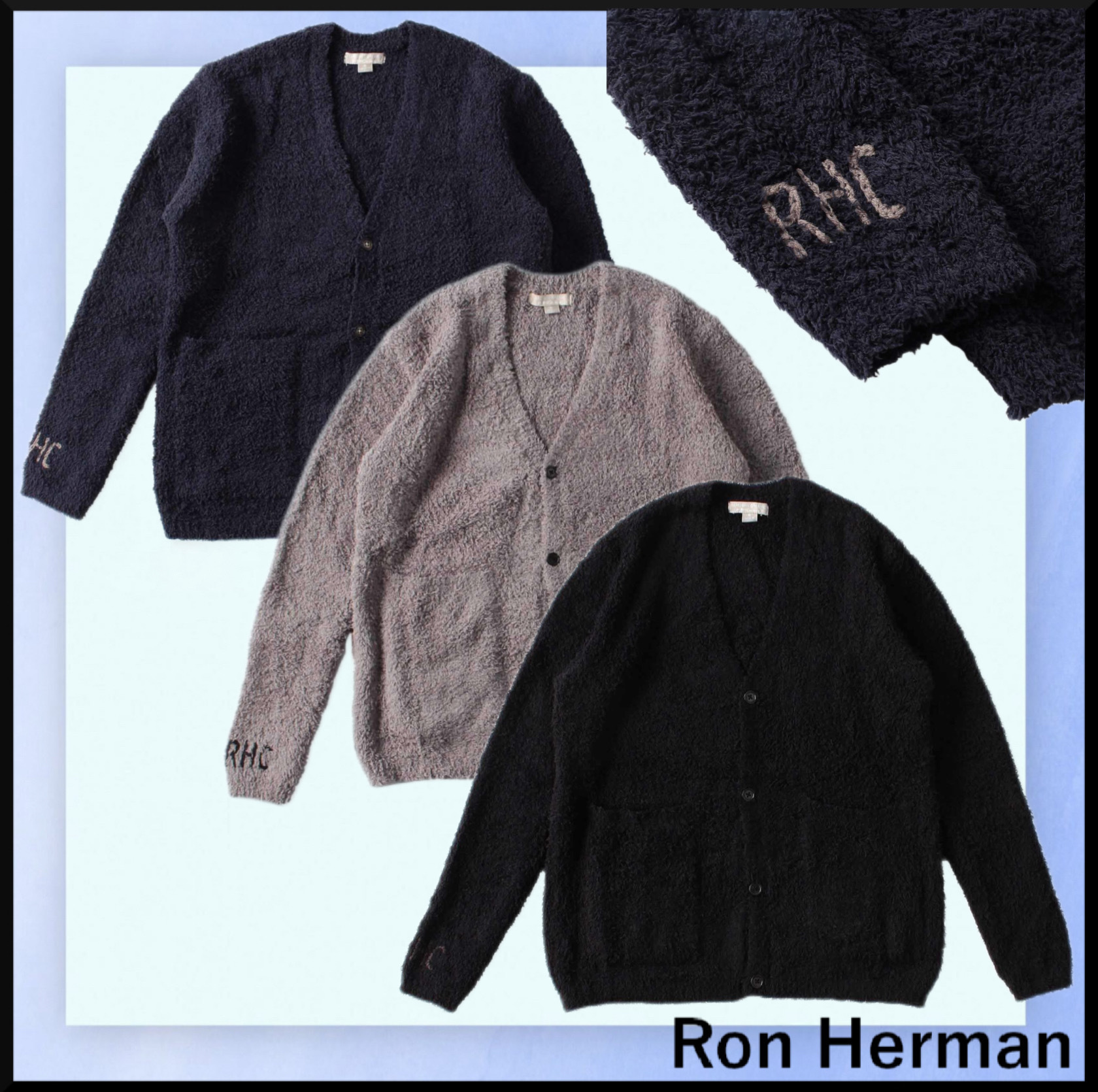 ギフトに☆Ron Herman BAREFOOT DREAMS for RHC Pocket Cardigan (Ron
