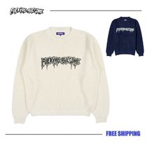 FUCKING AWESOME】Fucking Awesome Drip Logo Sweater (Fucking