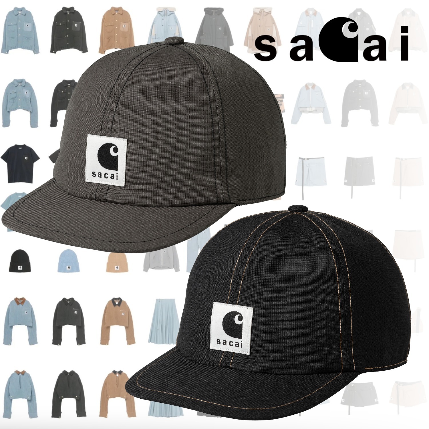 SACAI Carhartt WIP サカイ カーハート Suiting Bonding Cap (sacai