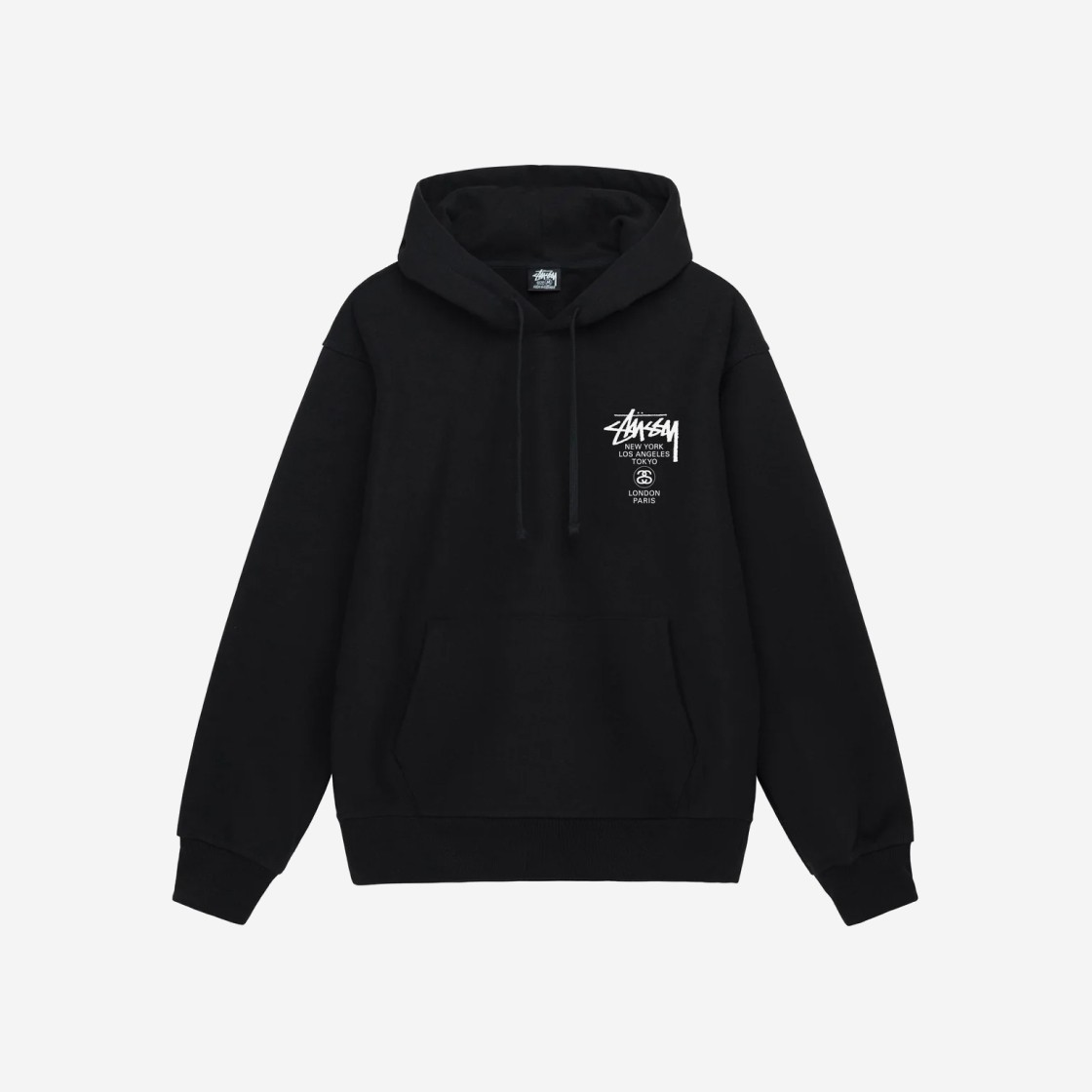 ☆Stussy World Tour Hoodie Black 2023☆ (STUSSY/パーカー・フーディ