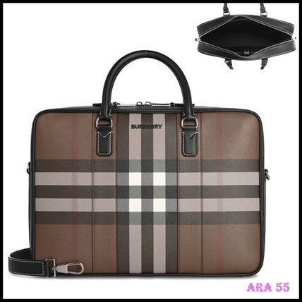 ブラウン（茶色）系 Burberry(バーバリー) ビジネスバッグ