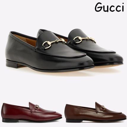 ブラウン（茶色）系 GUCCI(グッチ) ローファー・オックスフォード