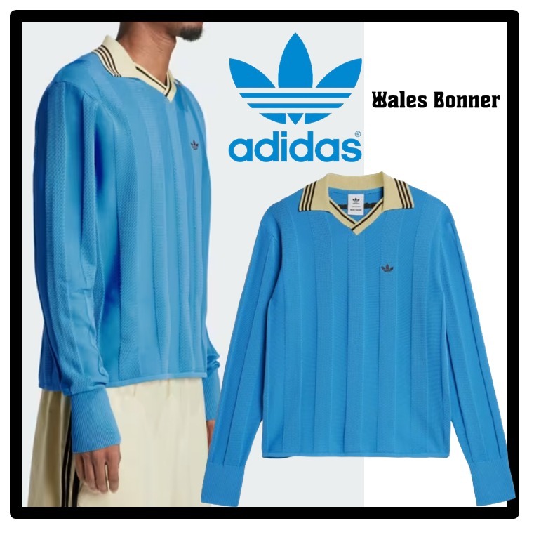 ☆送料・関税込☆Adidas x Wales Bonner☆フットボールTシャツ