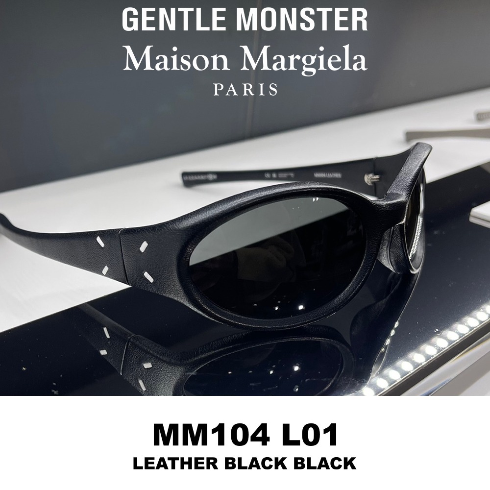 Maison Margiela X GENTLE MONSTER】 MM104 レザー L01 (Gentle