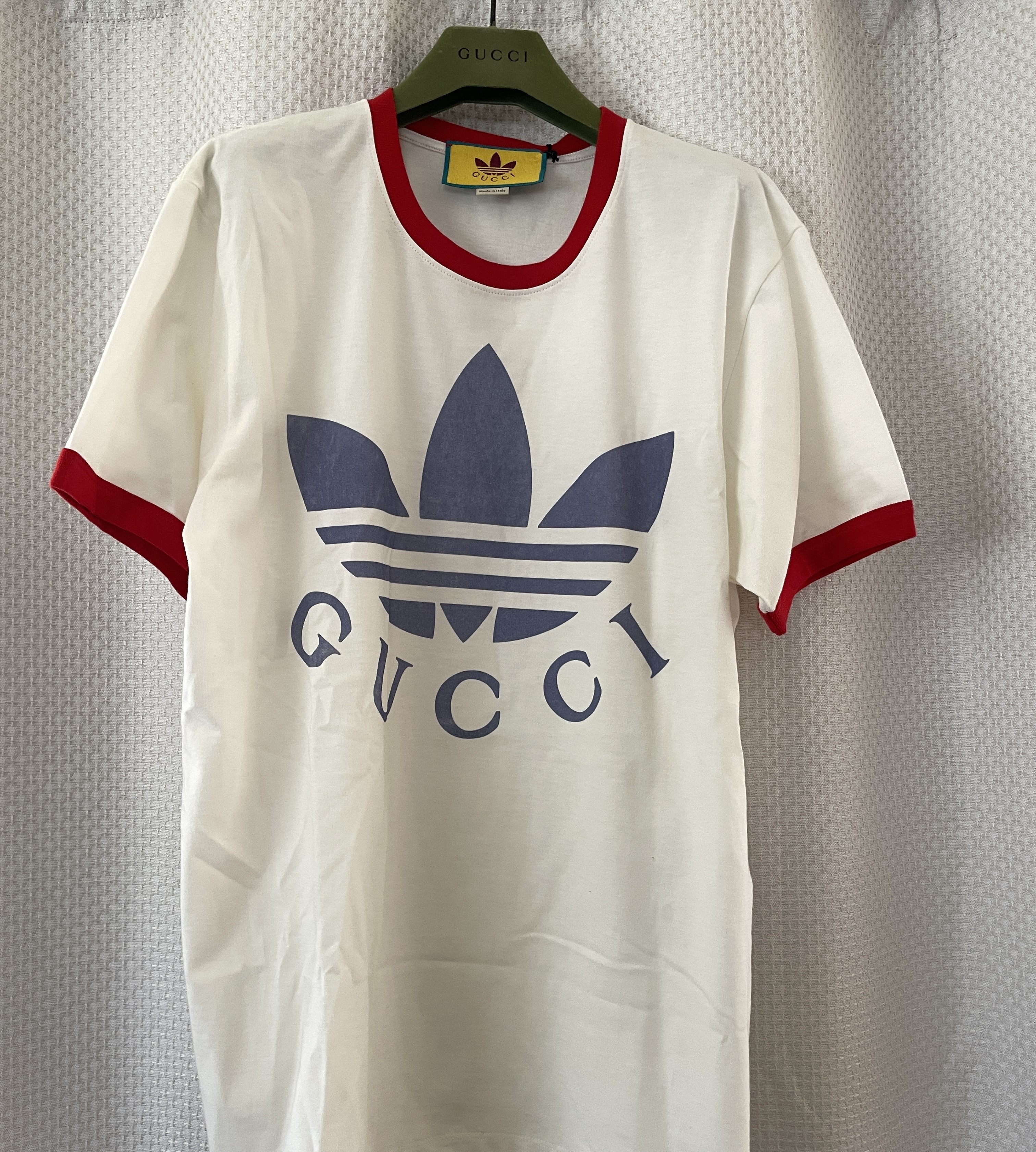 Adidas x Gucci アディダス コラボ グッチ ロゴ Tシャツ (GUCCI/T
