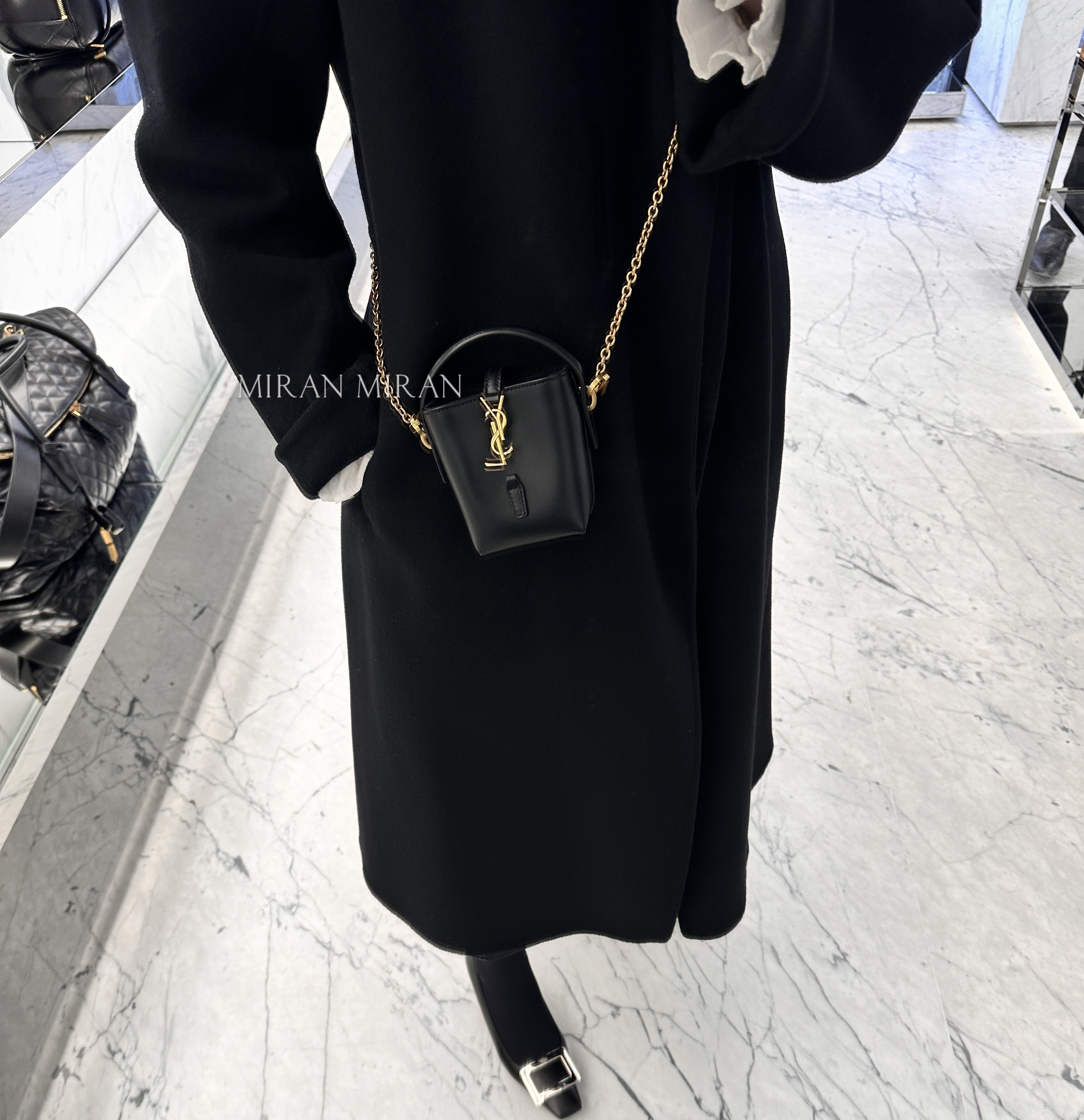 SAINT LAURENT】LE 37 マイクロバッグ LE 37 MICRO (Saint Laurent