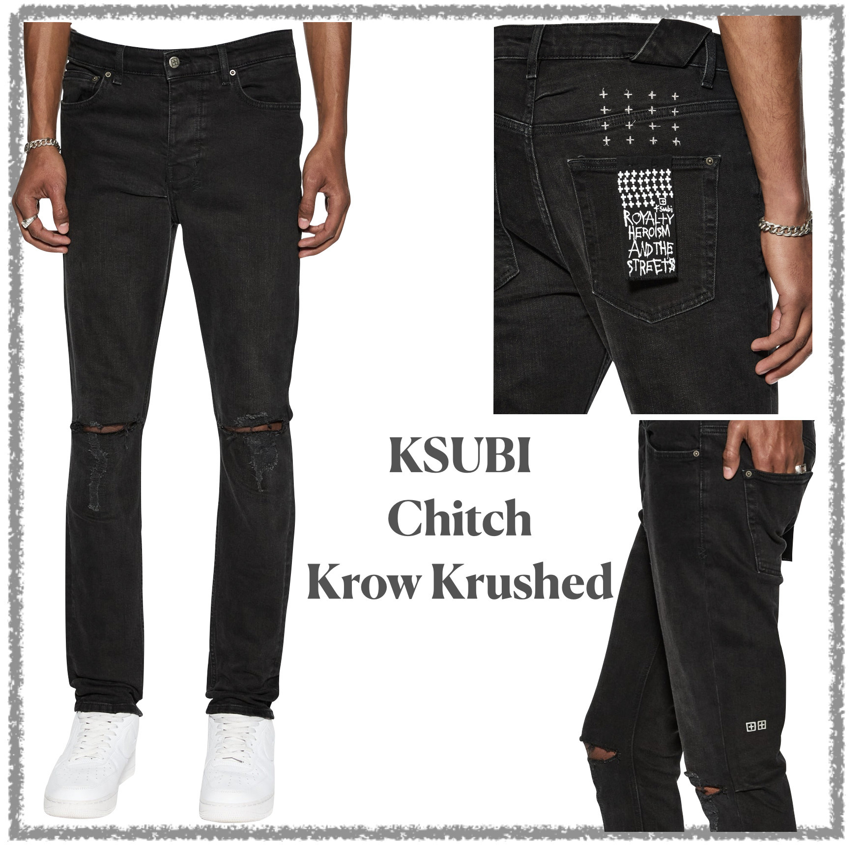 Ksubi]* Chitch Krow Krushed *スリムフィットジーンズ (KSUBI/デニム