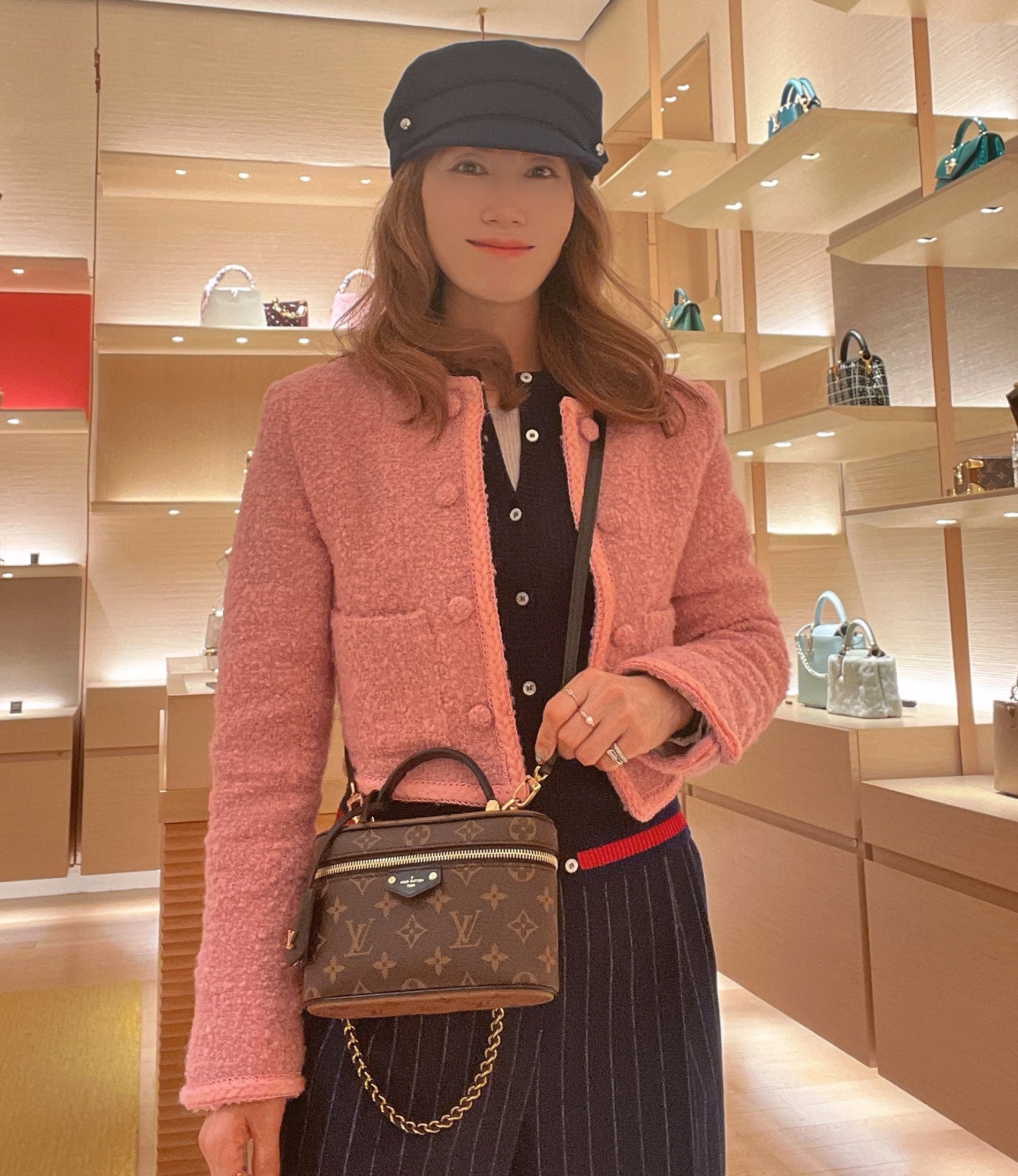 ルイヴィトン☆ヴァニティ・チェーン ポーチ☆M47125・関税込み (Louis