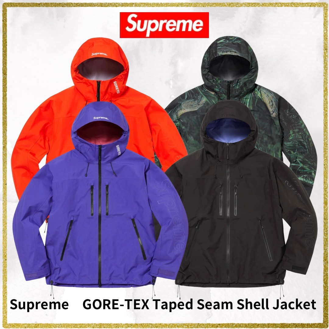 24SS Week6】Supreme GORE-TEX Taped Seam Shell Jacket (Supreme