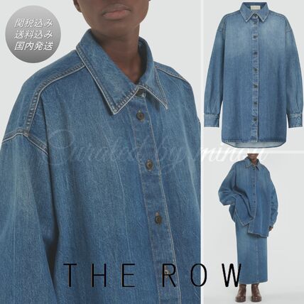 デニムシャツ The Row(ザ・ロウ) ブラウス・シャツ(レディース