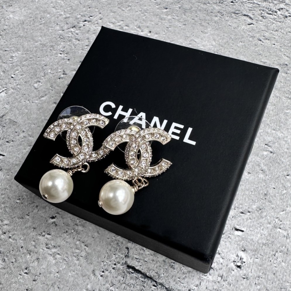 CHANEL ココマーク パール ピアス (CHANEL/ピアス) A86506 Y09902