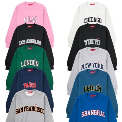 24SS Week6 Supreme SHOP SMALL BOX CREWNECK クルーネック (Supreme
