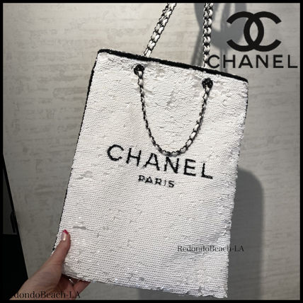 スパンコール CHANEL(シャネル) トートバッグ(レディース) - ブランド