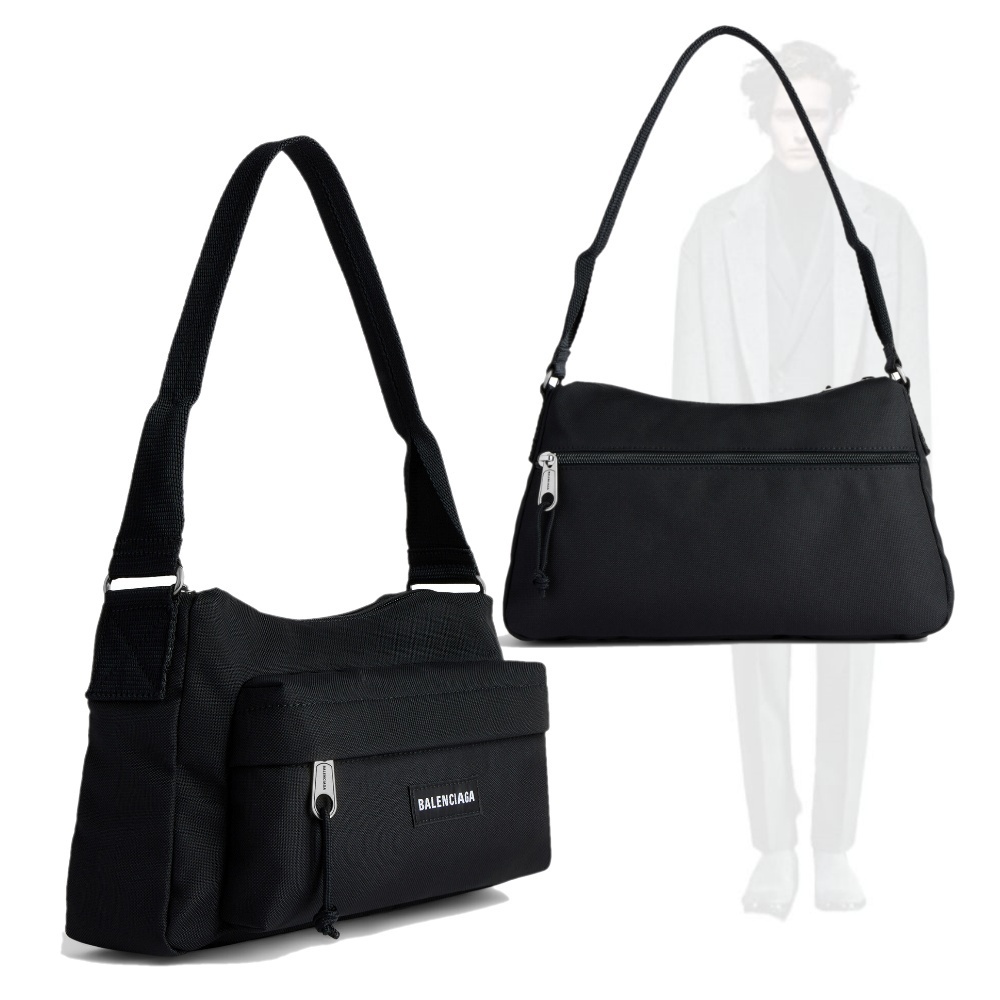 送料込み+BALENCIAGA+EXPLORER スリングポーチ (BALENCIAGA/ショルダー